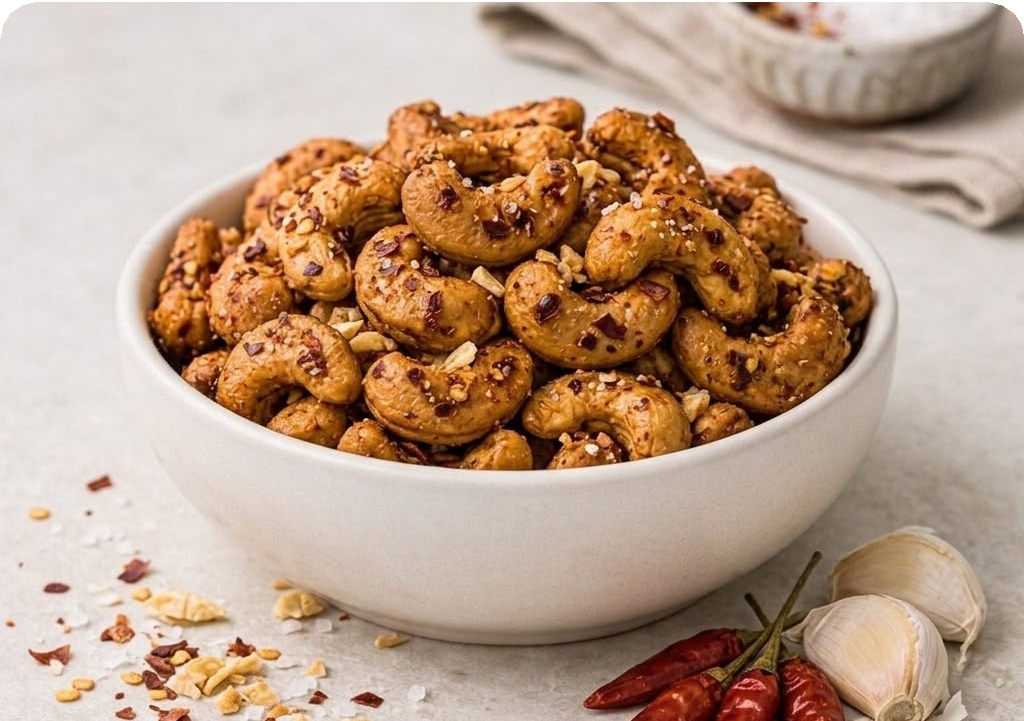 Chilli & Garlic Cashews