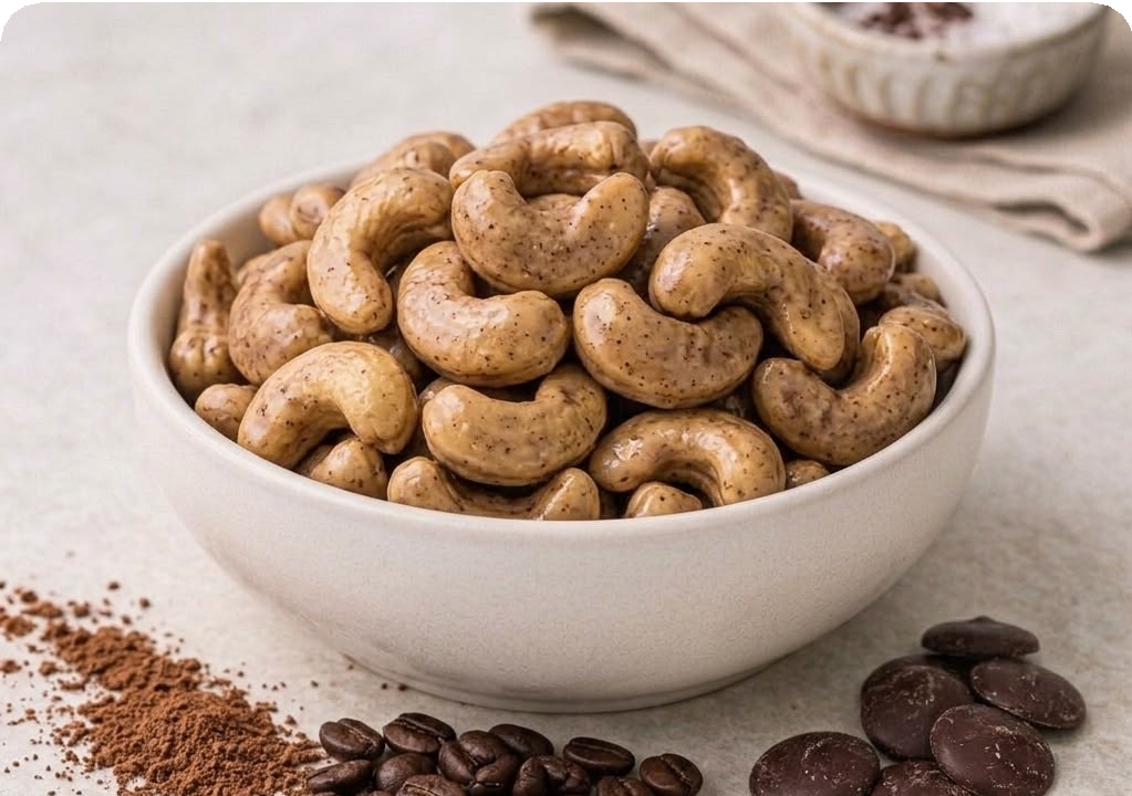 Mocha Coated Cashews