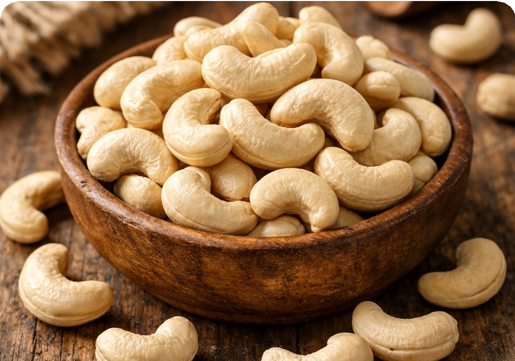 NUTORG Organic Premium Cashew Nuts Showcase